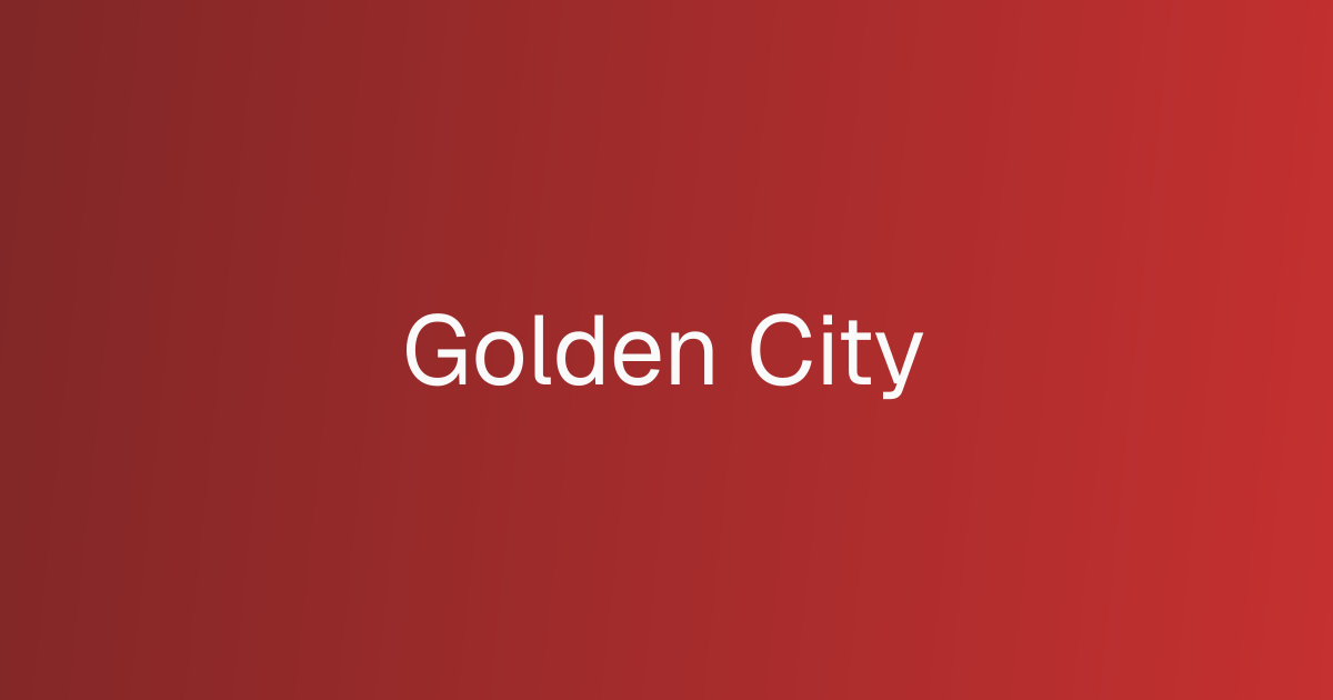 Golden City cover